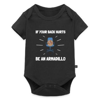 Armadillo Turtle Rat Wildlife Animal Biologist - Baby Premium short-sleeve bodysuit - black - Front