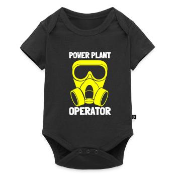 Uranium Fission Nuclear Engineering Theme - Baby Premium Kurzarmbody - Schwarz - Vorne