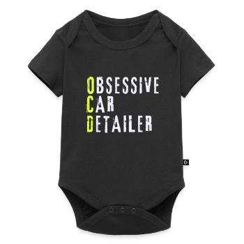 Mobile Car Polisher Waxer Interior Car Detailer - Baby Premium short-sleeve bodysuit - black - Front