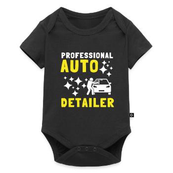 Mobile Car Polisher Waxer Interior Car Detailer - Baby Premium short-sleeve bodysuit - black - Front