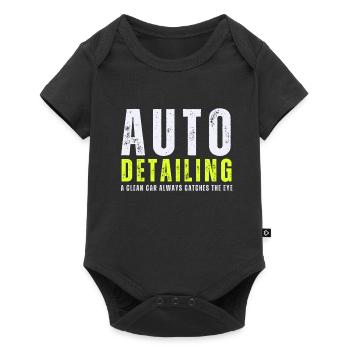 Mobile Car Polisher Waxer Interior Car Detailer - Baby Premium short-sleeve bodysuit - black - Front