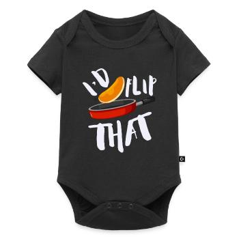 Syrup For Pancakes Flipping Flapjack Breakfast - Baby Premium short-sleeve bodysuit - black - Front
