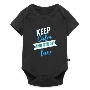Lawyer Student Graduate, Juris Doctorate - Baby Premium short-sleeve bodysuit - black - Front