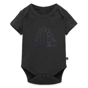 Normal Distribution Statistician Data Scientist - Baby Premium Kurzarmbody - Schwarz - Vorne