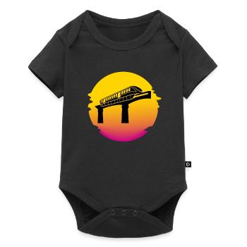 Public Transportation Stand Clear Of - Baby Premium short-sleeve bodysuit - black - Front