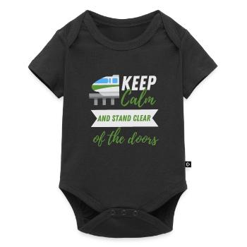 Public Transportation Stand Clear Of - Baby Premium short-sleeve bodysuit - black - Front