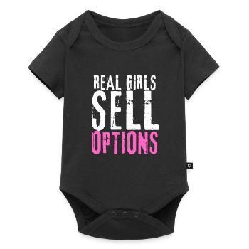 Options Trading Cash Secured Puts Future Forex - Baby Premium short-sleeve bodysuit - black - Front