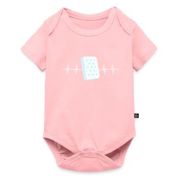 Meilleur docteur en matelas de lit vendeur - Body à manches courtes Premium Bébé - rose - Devant
