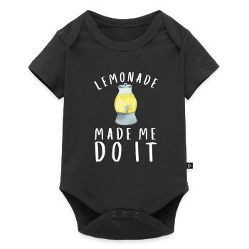 Sell Lemonade Stand Boss Juice Business Lemon - Baby Premium Kurzarmbody - Schwarz - Vorne