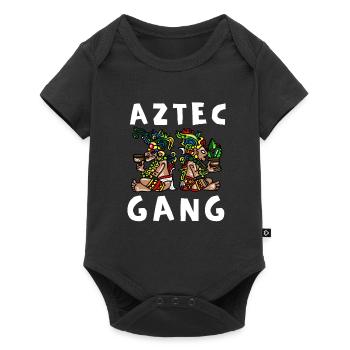 Calendario Azteca Mexican Heritage Mayan Aztec - Baby Premium short-sleeve bodysuit - black - Front