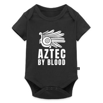 Calendario Azteca Mexican Heritage Mayan Aztec - Baby Premium Kurzarmbody - Schwarz - Vorne