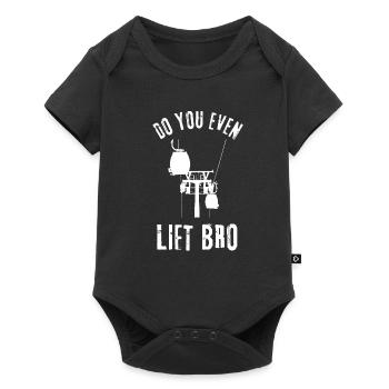 Soulevez-vous même Bro Ski - Body à manches courtes Premium Bébé - noir - Devant