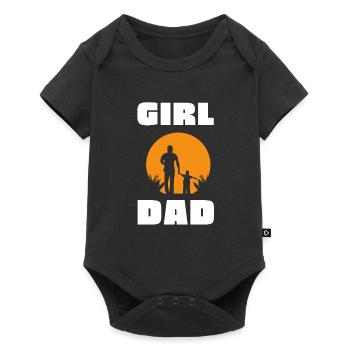 Protective Girl Dad, Dating My Daughter - Baby Premium short-sleeve bodysuit - black - Front