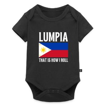 Filipino Pride Pinoy Spring Roll Lumpia Thats How - Body à manches courtes Premium Bébé - noir - Devant