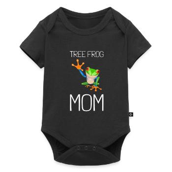 Agalychnis Callidryas Red Eyed Tree Frog - Baby Premium short-sleeve bodysuit - black - Front