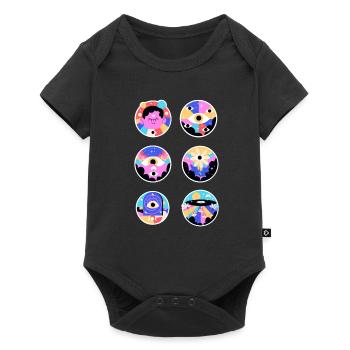 Psychedelic Research Volunteer - Baby Premium Kurzarmbody - Schwarz - Vorne