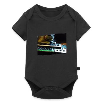 Pedal Steel Guitar - Baby Premium short-sleeve bodysuit - black - Front