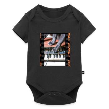 Pedal Steel Guitar - Baby Premium short-sleeve bodysuit - black - Front