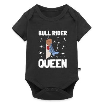 Future Bull Rider Steer Riding - Body à manches courtes Premium Bébé - noir - Devant