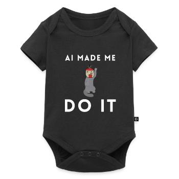 Artificial Intelligence Ai Chat - Baby Premium short-sleeve bodysuit - black - Front