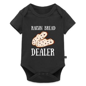 Cuisson du pain aux raisins secs - Body à manches courtes Premium Bébé - noir - Devant