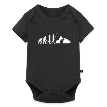 Beaucoup de choses peuvent arriver en 3 jours, Hallelujah Pâques - Body à manches courtes Premium Bébé - noir - Devant
