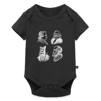 Philosophical Debate Feeling Philoslothical - Baby Premium short-sleeve bodysuit - black - Front