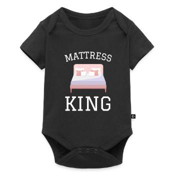 Meilleur vendeur de matelas de lit Docteur - Body à manches courtes Premium Bébé - noir - Devant
