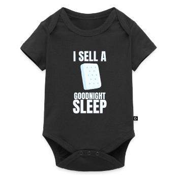 Meilleur vendeur de matelas de lit Docteur - Body à manches courtes Premium Bébé - noir - Devant