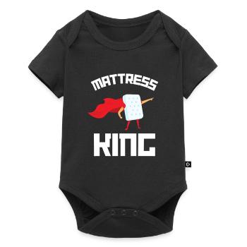Meilleur vendeur de matelas de lit Docteur - Body à manches courtes Premium Bébé - noir - Devant