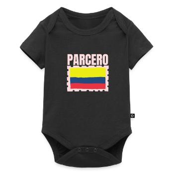 Parcero Colombia Colombian Cartagena Medellin And - Baby Premium short-sleeve bodysuit - black - Front