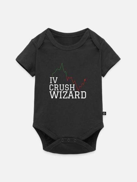 Volatility Options Trading Trader - Baby Premium Kurzarmbody - Schwarz