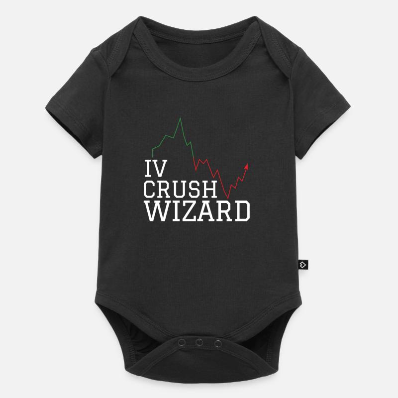 Volatility Options Trading Trader - Baby Premium Kurzarmbody - Schwarz