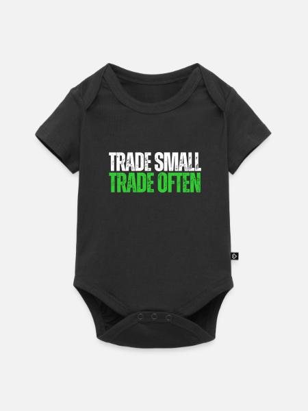 Volatility Options Trading Trader - Baby Premium Kurzarmbody - Schwarz