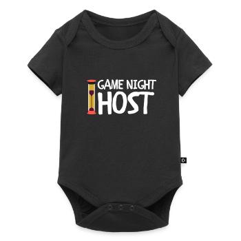 Game Night Host Question Game Night - Baby Premium short-sleeve bodysuit - black - Front