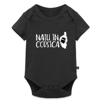 Corse Corsu Corssica 2B Head De Maure Corsica - Body à manches courtes Premium Bébé - noir - Devant