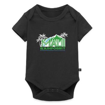 Save The Rainforest - Baby Premium short-sleeve bodysuit - black - Front