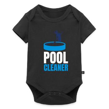 Entretien de piscine et nettoyeur de piscine - Body à manches courtes Premium Bébé - noir - Devant