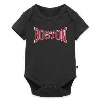 Boston - Body à manches courtes Premium Bébé - noir - Devant