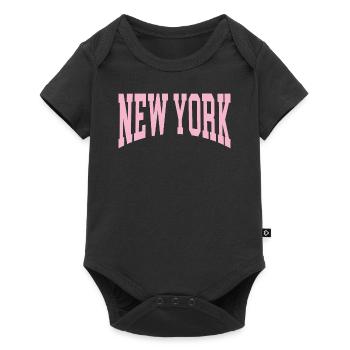 New York - Body à manches courtes Premium Bébé - noir - Devant