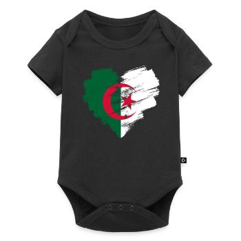 Algérie - Body à manches courtes Premium Bébé - noir - Devant