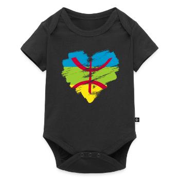Amazigh - Baby Premium short-sleeve bodysuit - black - Front