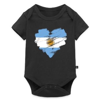Argentine - Body à manches courtes Premium Bébé - noir - Devant