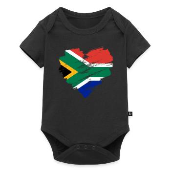 South Africa - Baby Premium short-sleeve bodysuit - black - Front