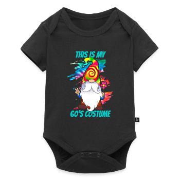 das ist mein 60's Kostüm - 1960er jahre - Baby Premium Kurzarmbody - Schwarz - Vorne