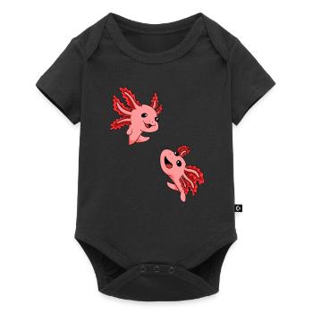 Axolotl Gift Axolotl Costume Axolotl Japanese - Baby Premium short-sleeve bodysuit - black - Front