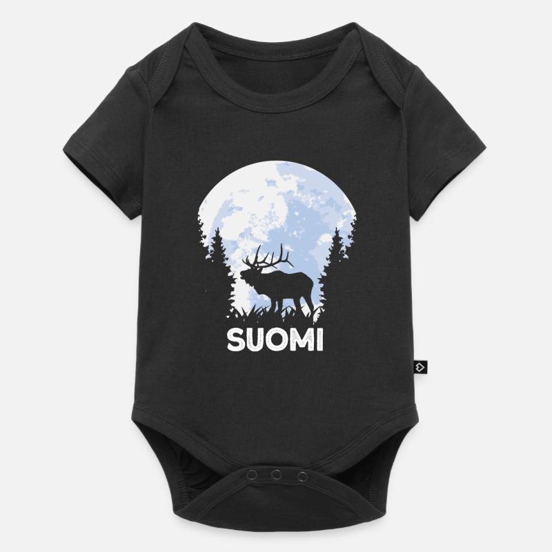 suomi orignal Finlande Scandinavie - Body à manches courtes Premium Bébé - noir