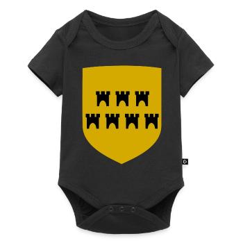 Les Saxons de Transylvanie - Body à manches courtes Premium Bébé - noir - Devant