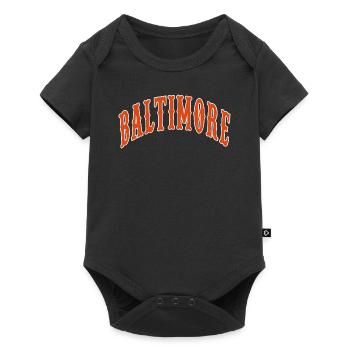 Baltimore - Body à manches courtes Premium Bébé - noir - Devant
