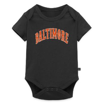 Baltimore - Body à manches courtes Premium Bébé - noir - Devant